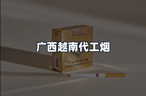 广西越南代工烟